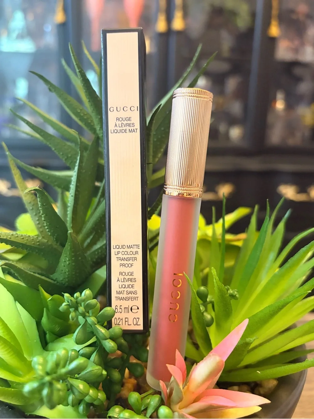 Gucci Liquid Matte Lipstick — #208 They Met In Argentina- NIB
